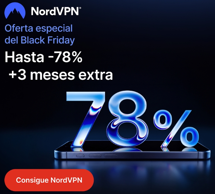 NordVPN Black Friday: hasta -78 % + 3 meses gratis - Plan Completo